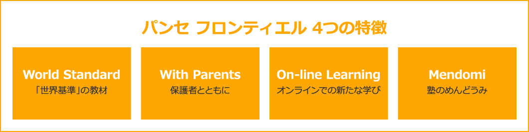 4つの特徴